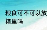 粮食可不可以放冰箱里 粮食可以放冰箱里吗